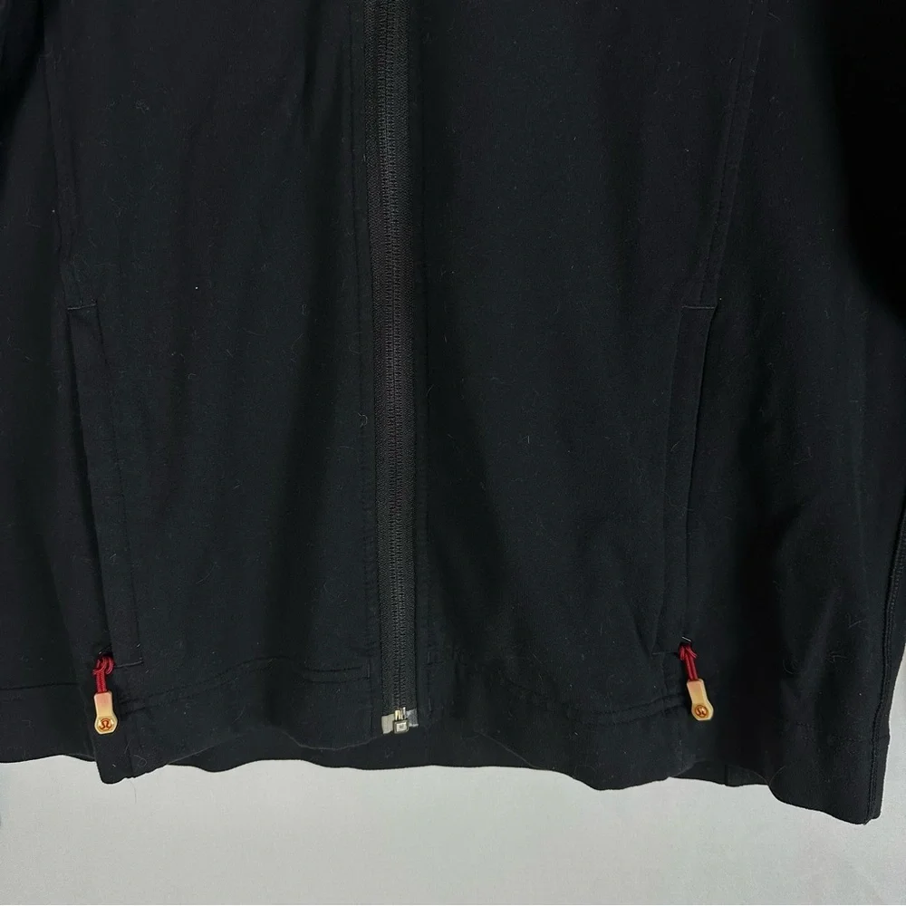 LULULEMON men’s almost vintage track jacket in black - size L/XL